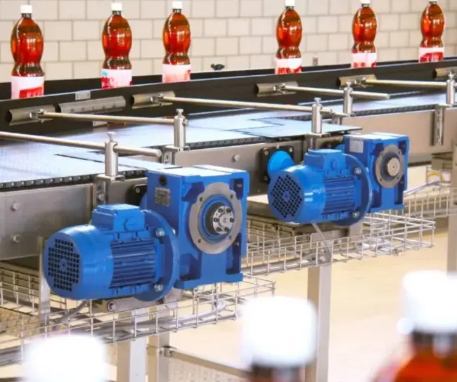 Motoreductores compactos para industria Manufactura