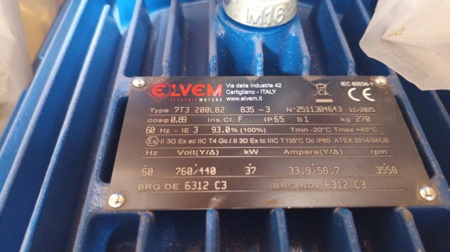 Motores IP65 para sector Minero